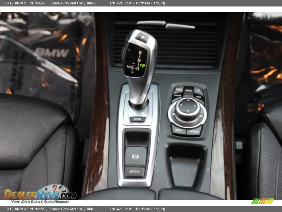 2012 BMW X5 xDrive50i Space Gray Metallic / Black Photo #17