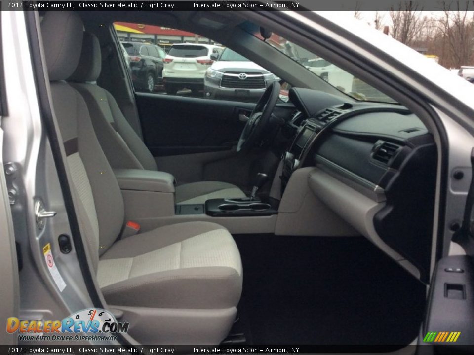 2012 Toyota Camry LE Classic Silver Metallic / Light Gray Photo #21