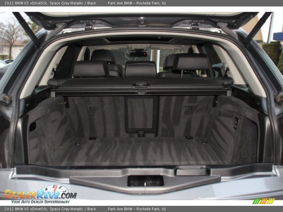2012 BMW X5 xDrive50i Space Gray Metallic / Black Photo #22