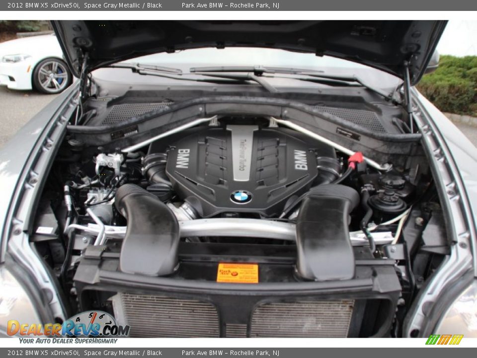 2012 BMW X5 xDrive50i Space Gray Metallic / Black Photo #30