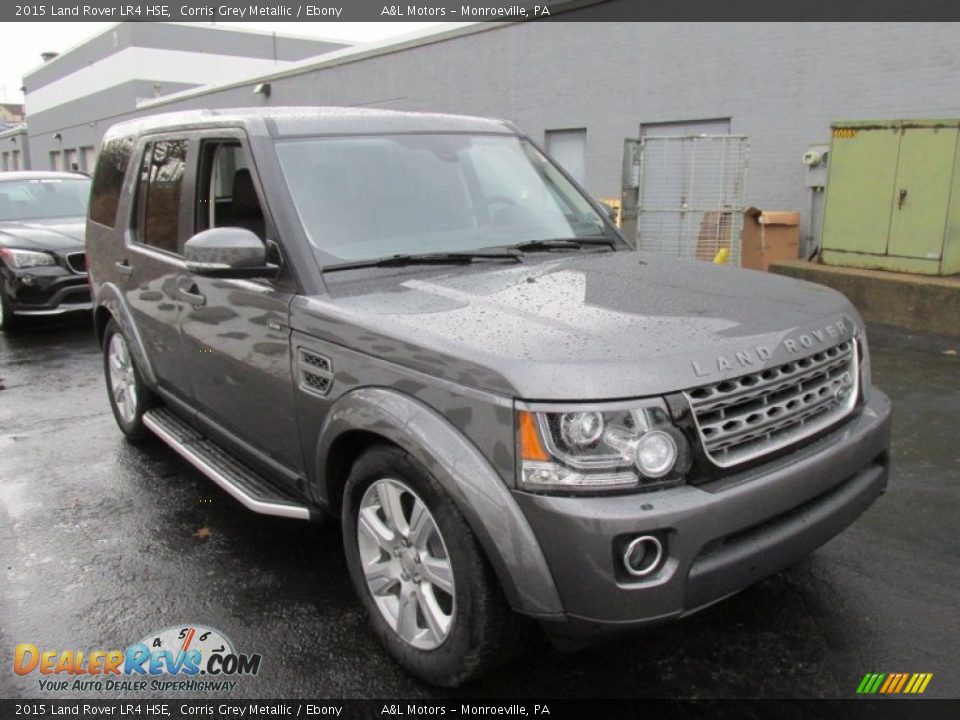 Front 3/4 View of 2015 Land Rover LR4 HSE Photo #7