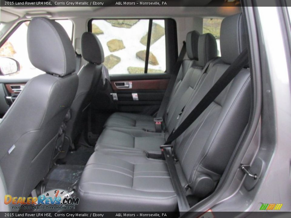 Rear Seat of 2015 Land Rover LR4 HSE Photo #13