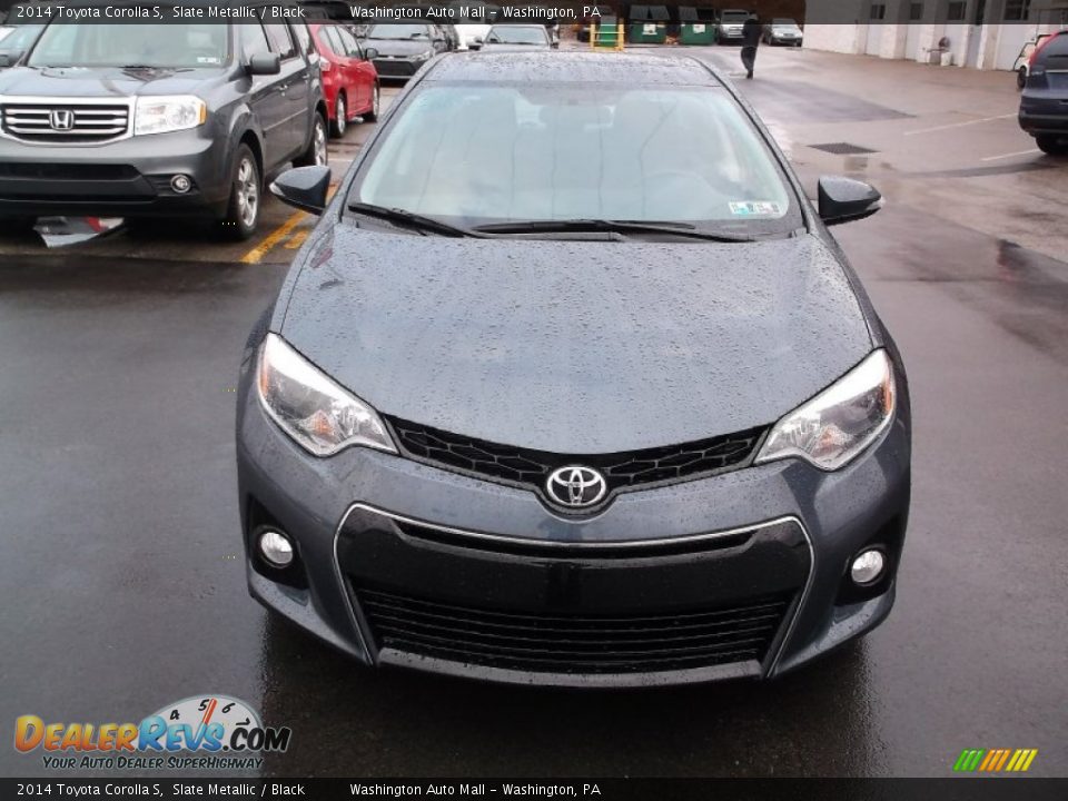 2014 Toyota Corolla S Slate Metallic / Black Photo #5