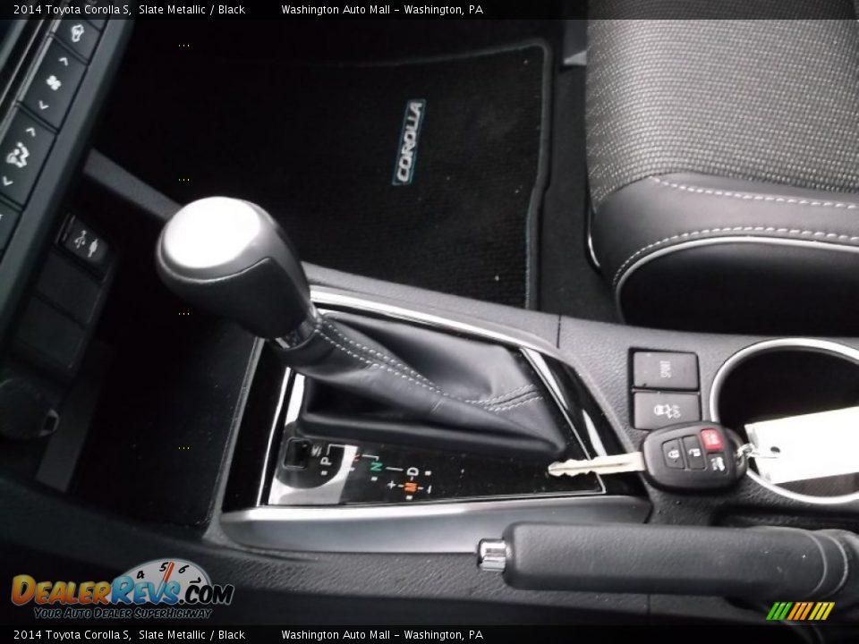 2014 Toyota Corolla S Slate Metallic / Black Photo #17