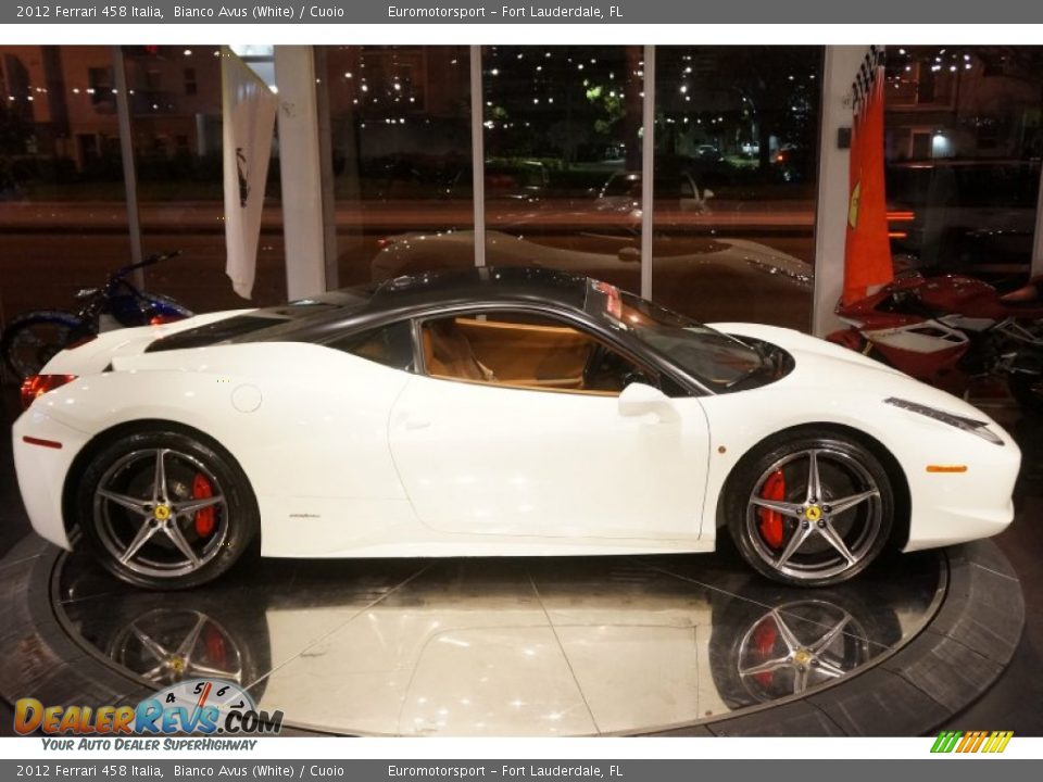 Bianco Avus (White) 2012 Ferrari 458 Italia Photo #5