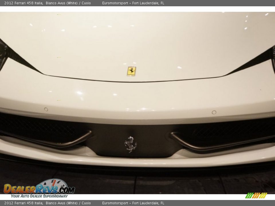 2012 Ferrari 458 Italia Bianco Avus (White) / Cuoio Photo #10
