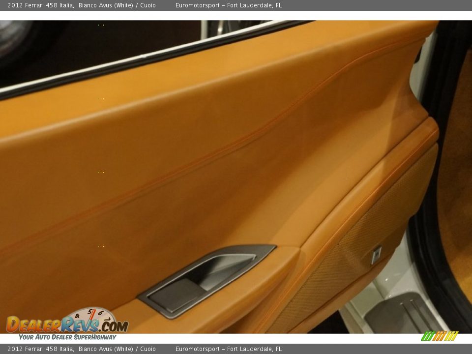 2012 Ferrari 458 Italia Bianco Avus (White) / Cuoio Photo #20