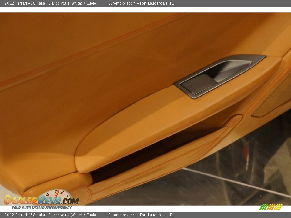 2012 Ferrari 458 Italia Bianco Avus (White) / Cuoio Photo #21