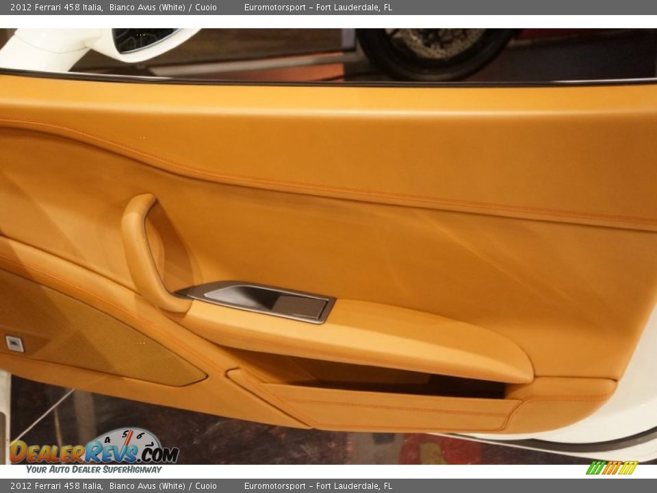 2012 Ferrari 458 Italia Bianco Avus (White) / Cuoio Photo #31