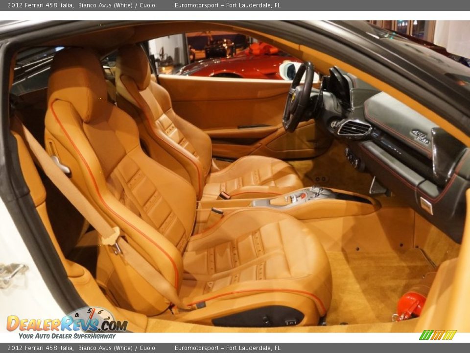 Front Seat of 2012 Ferrari 458 Italia Photo #34