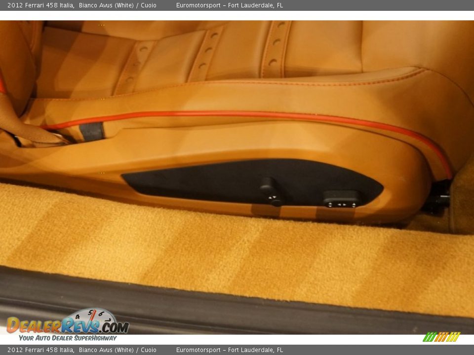 2012 Ferrari 458 Italia Bianco Avus (White) / Cuoio Photo #38