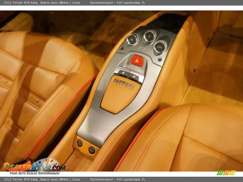 2012 Ferrari 458 Italia Bianco Avus (White) / Cuoio Photo #42