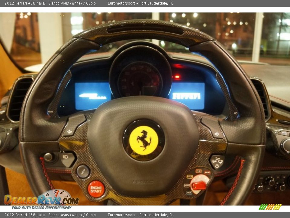 2012 Ferrari 458 Italia Steering Wheel Photo #45