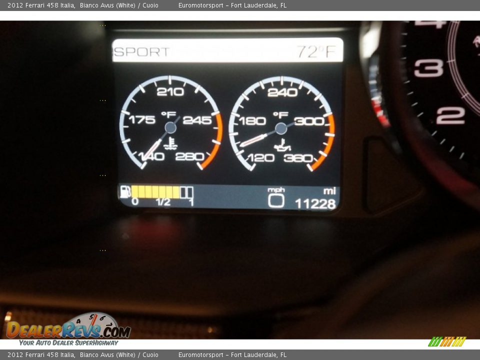 2012 Ferrari 458 Italia Gauges Photo #50