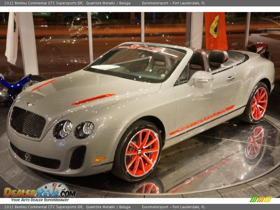 Front 3/4 View of 2012 Bentley Continental GTC Supersports ISR Photo #1