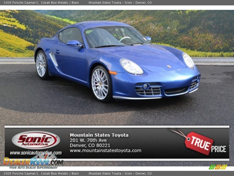 2006 Porsche Cayman S Cobalt Blue Metallic / Black Photo #1