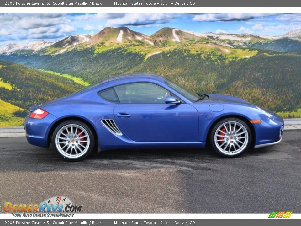 2006 Porsche Cayman S Cobalt Blue Metallic / Black Photo #2