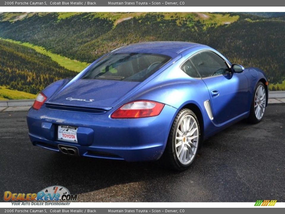 2006 Porsche Cayman S Cobalt Blue Metallic / Black Photo #3