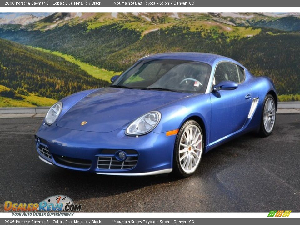 2006 Porsche Cayman S Cobalt Blue Metallic / Black Photo #5