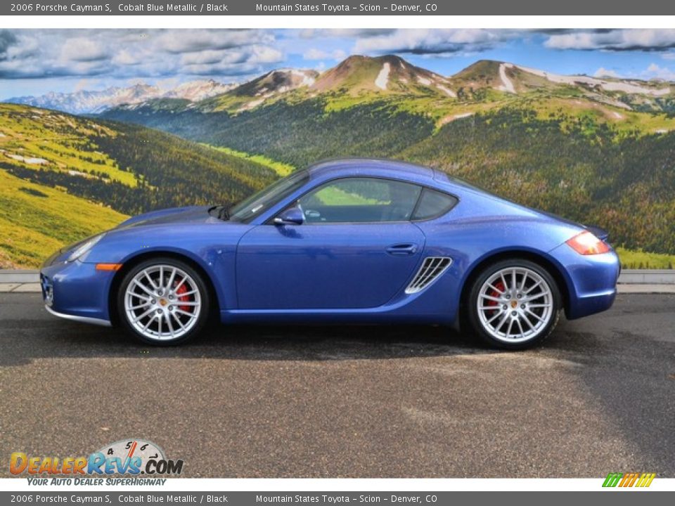2006 Porsche Cayman S Cobalt Blue Metallic / Black Photo #6