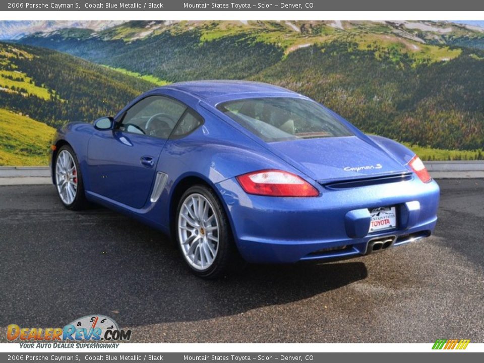 2006 Porsche Cayman S Cobalt Blue Metallic / Black Photo #7