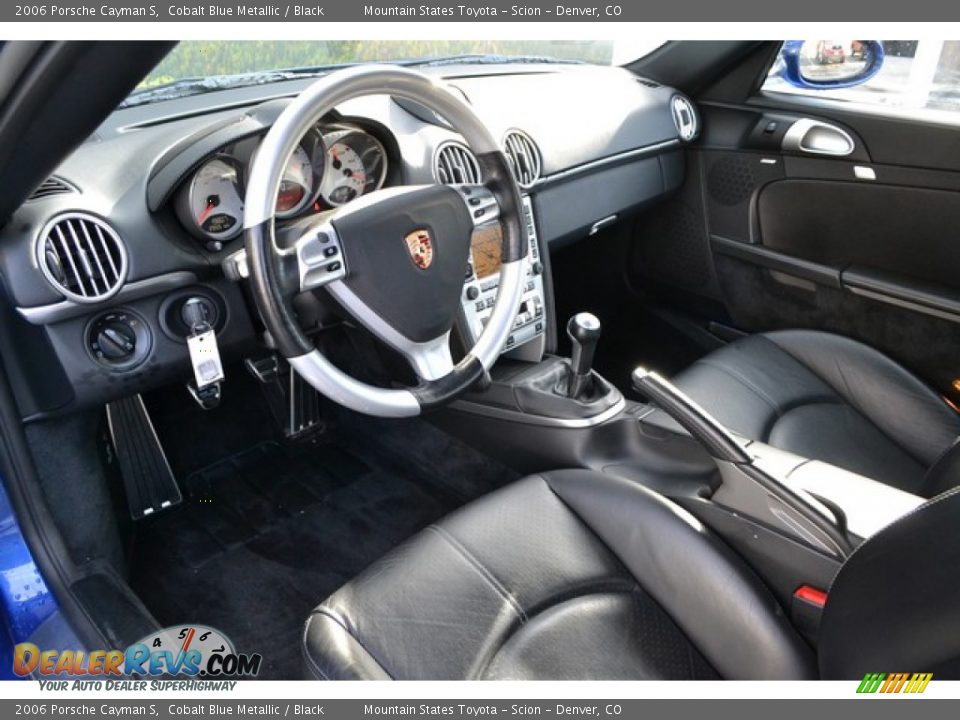 2006 Porsche Cayman S Cobalt Blue Metallic / Black Photo #9