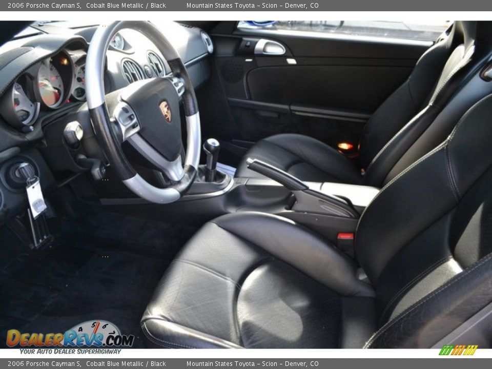 2006 Porsche Cayman S Cobalt Blue Metallic / Black Photo #10