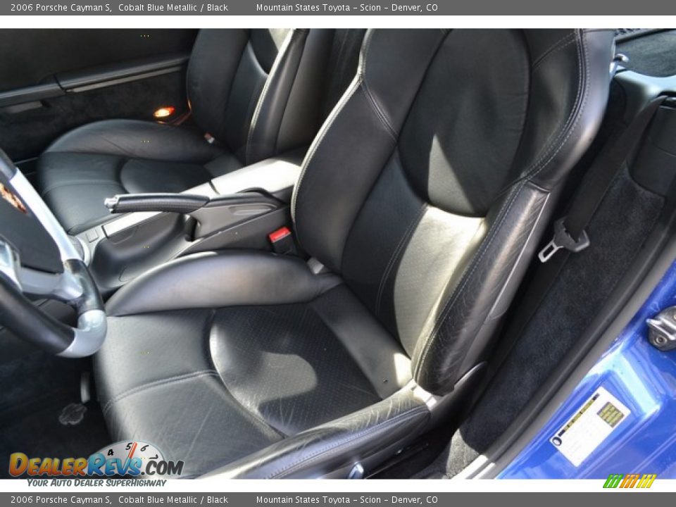 2006 Porsche Cayman S Cobalt Blue Metallic / Black Photo #11