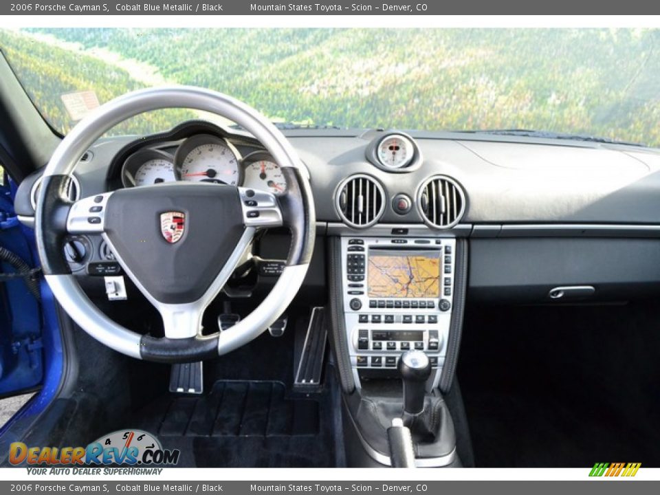 2006 Porsche Cayman S Cobalt Blue Metallic / Black Photo #12