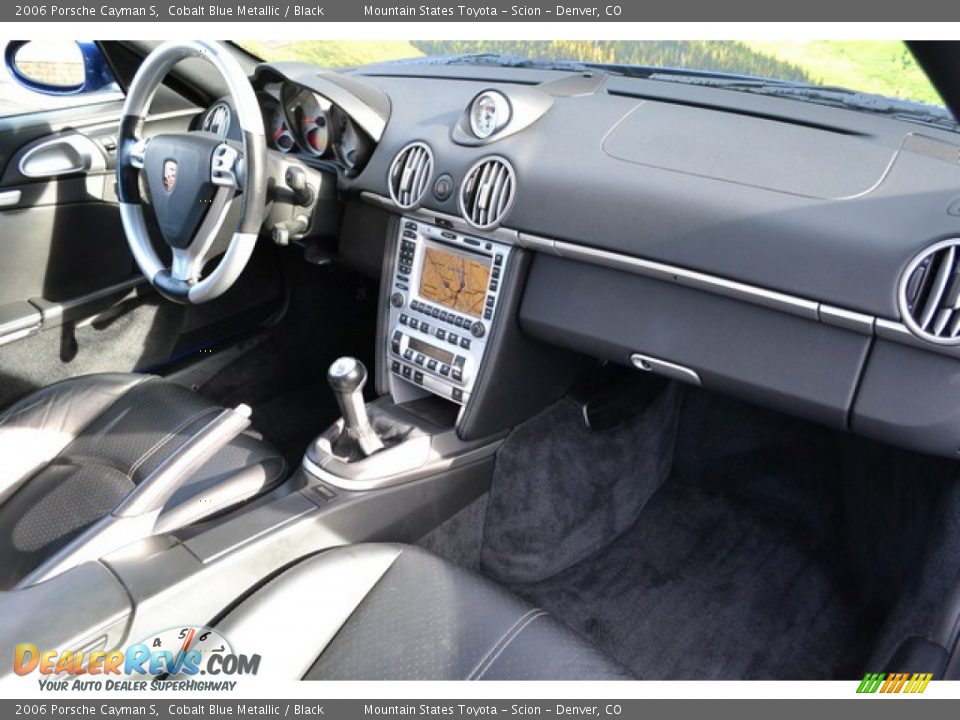 2006 Porsche Cayman S Cobalt Blue Metallic / Black Photo #14