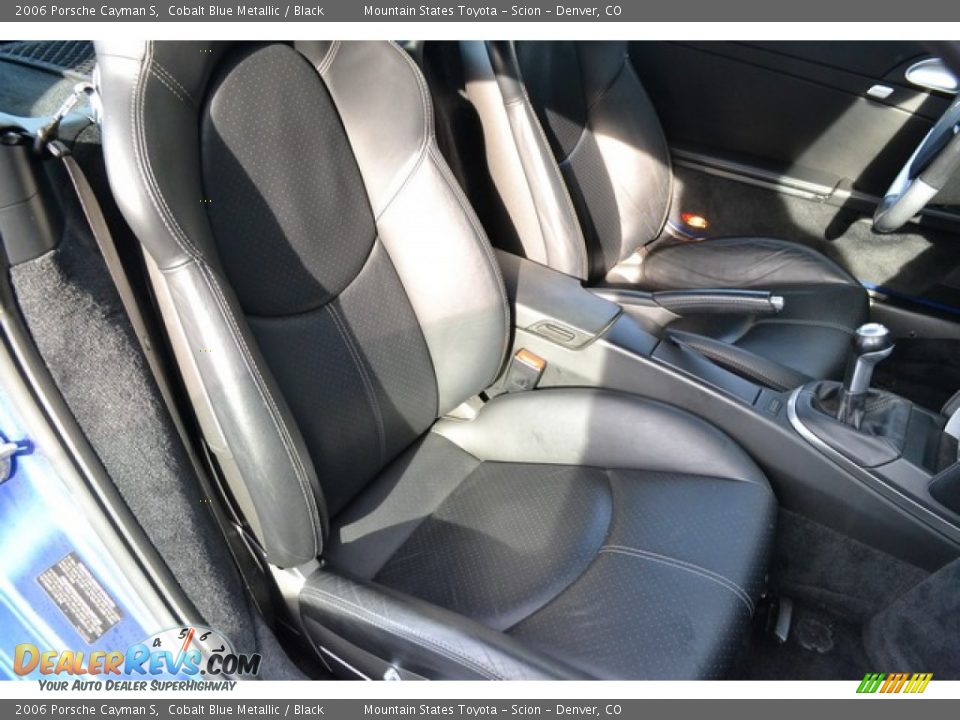 2006 Porsche Cayman S Cobalt Blue Metallic / Black Photo #16