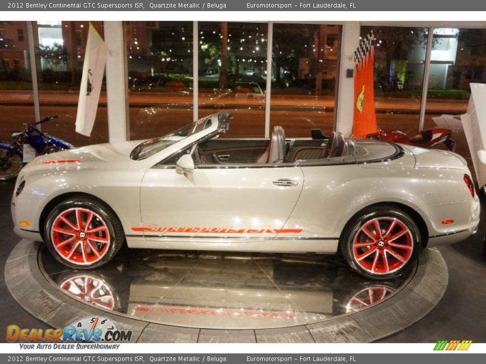 2012 Bentley Continental GTC Supersports ISR Quartzite Metallic / Beluga Photo #19