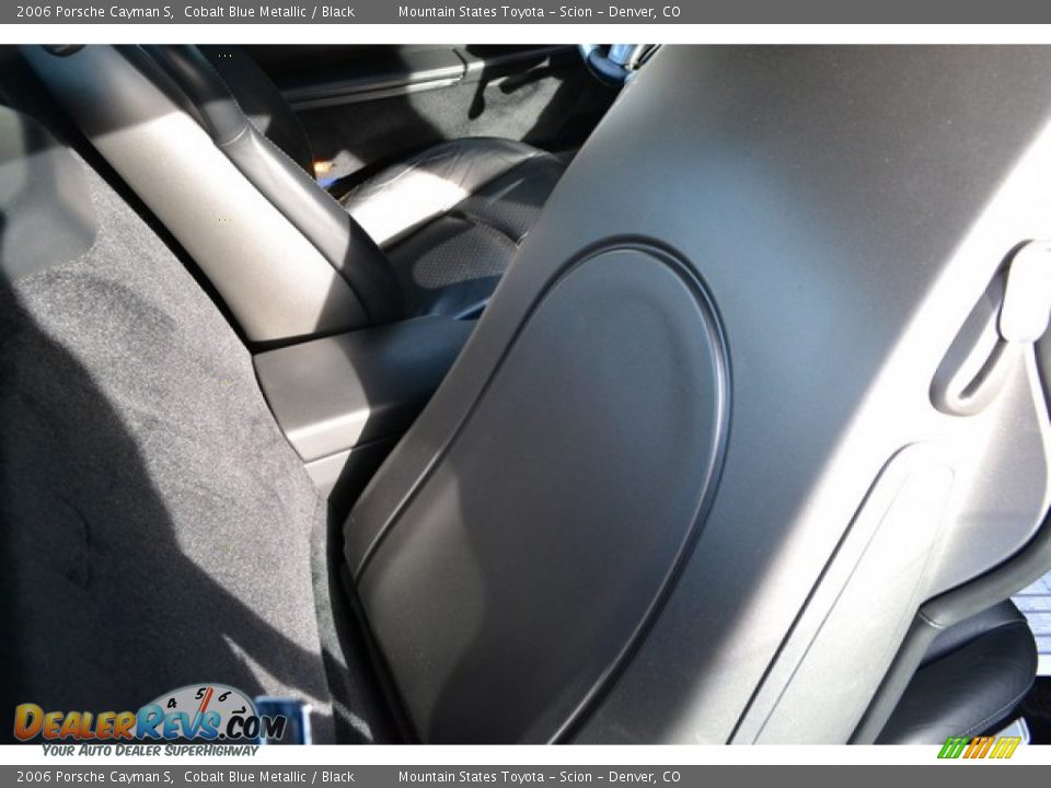 2006 Porsche Cayman S Cobalt Blue Metallic / Black Photo #18
