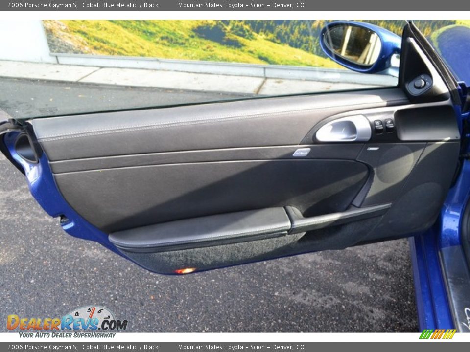 2006 Porsche Cayman S Cobalt Blue Metallic / Black Photo #21