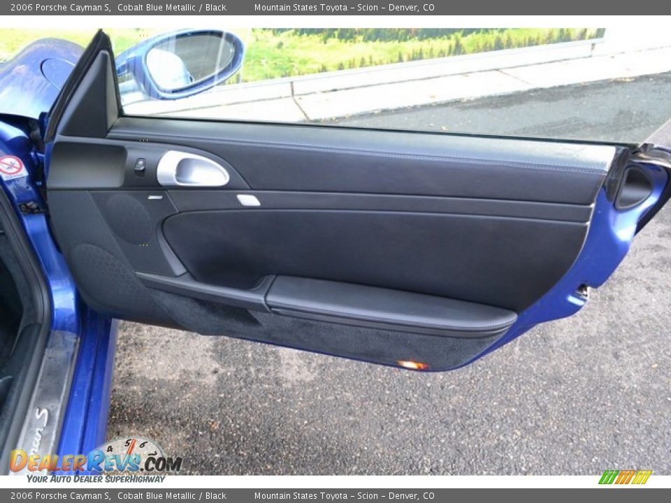 2006 Porsche Cayman S Cobalt Blue Metallic / Black Photo #22