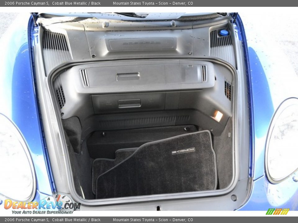 2006 Porsche Cayman S Cobalt Blue Metallic / Black Photo #24