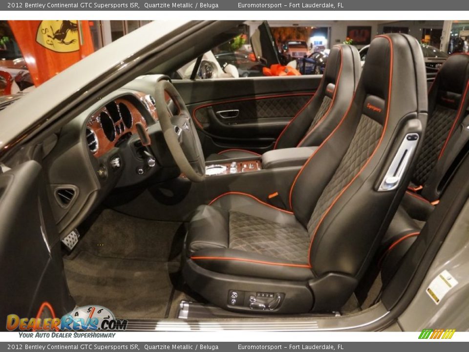Front Seat of 2012 Bentley Continental GTC Supersports ISR Photo #29