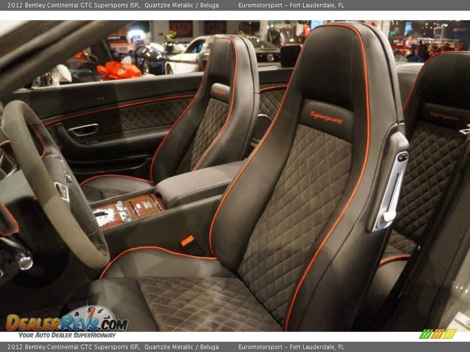 Front Seat of 2012 Bentley Continental GTC Supersports ISR Photo #30
