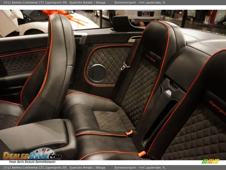 Rear Seat of 2012 Bentley Continental GTC Supersports ISR Photo #35