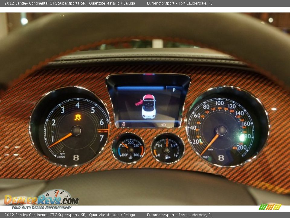 2012 Bentley Continental GTC Supersports ISR Gauges Photo #49