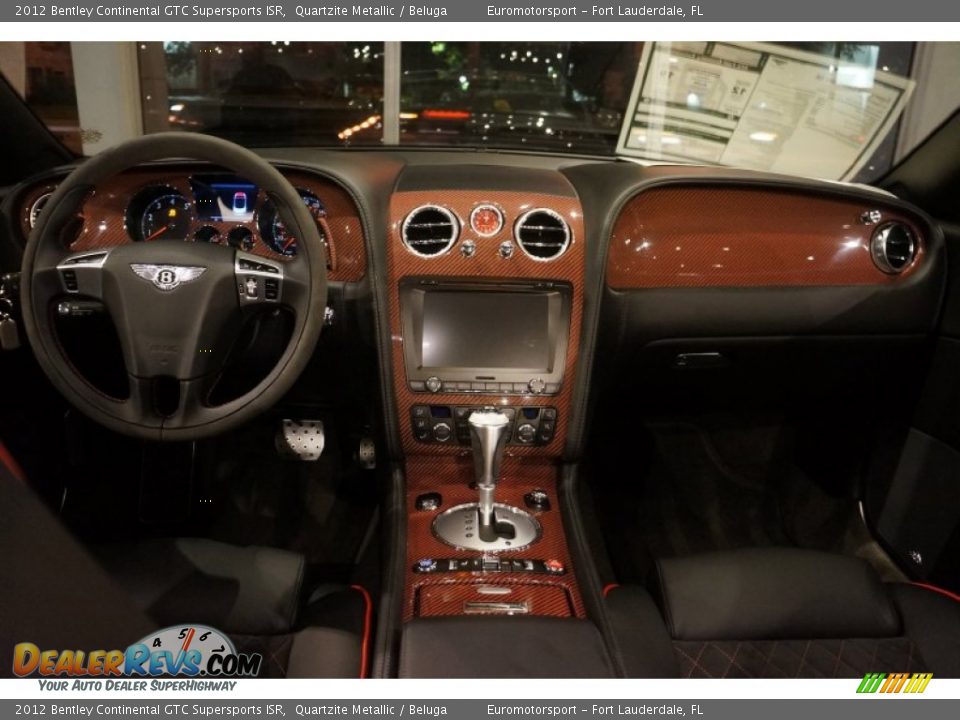 Dashboard of 2012 Bentley Continental GTC Supersports ISR Photo #59