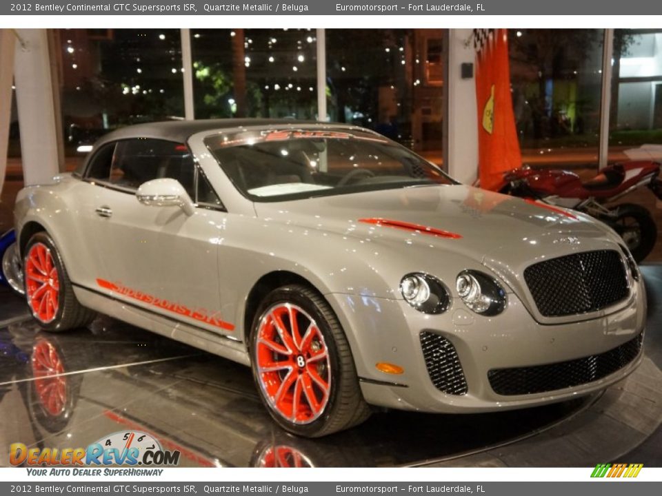 Front 3/4 View of 2012 Bentley Continental GTC Supersports ISR Photo #63