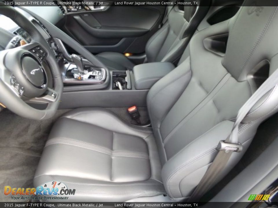 Front Seat of 2015 Jaguar F-TYPE R Coupe Photo #2