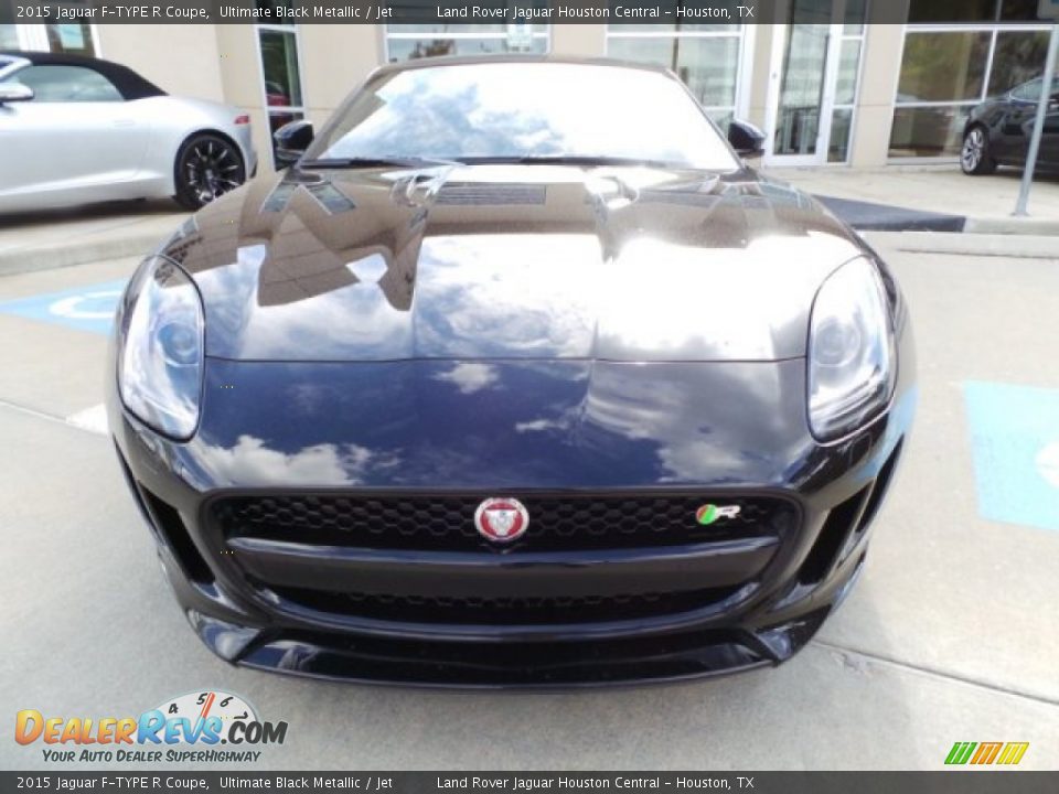 Ultimate Black Metallic 2015 Jaguar F-TYPE R Coupe Photo #3