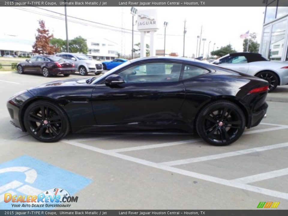 Ultimate Black Metallic 2015 Jaguar F-TYPE R Coupe Photo #5