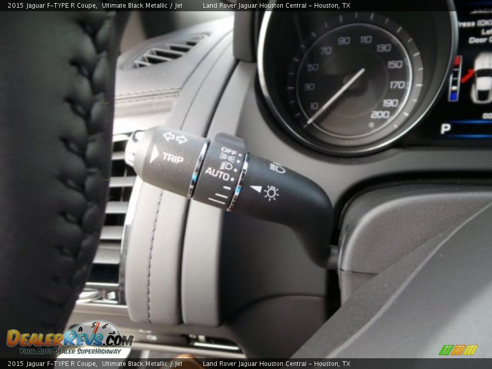 Controls of 2015 Jaguar F-TYPE R Coupe Photo #14