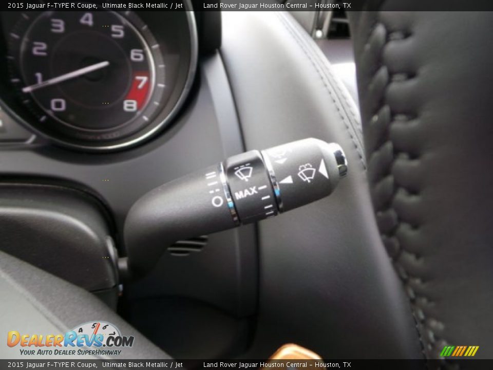 Controls of 2015 Jaguar F-TYPE R Coupe Photo #15