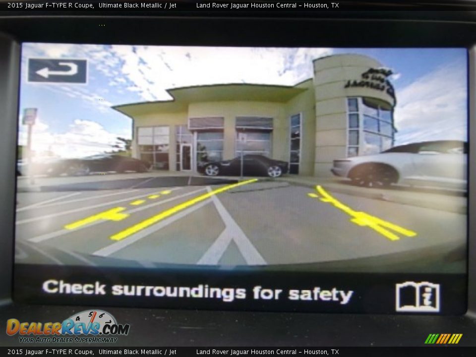 2015 Jaguar F-TYPE R Coupe Ultimate Black Metallic / Jet Photo #20