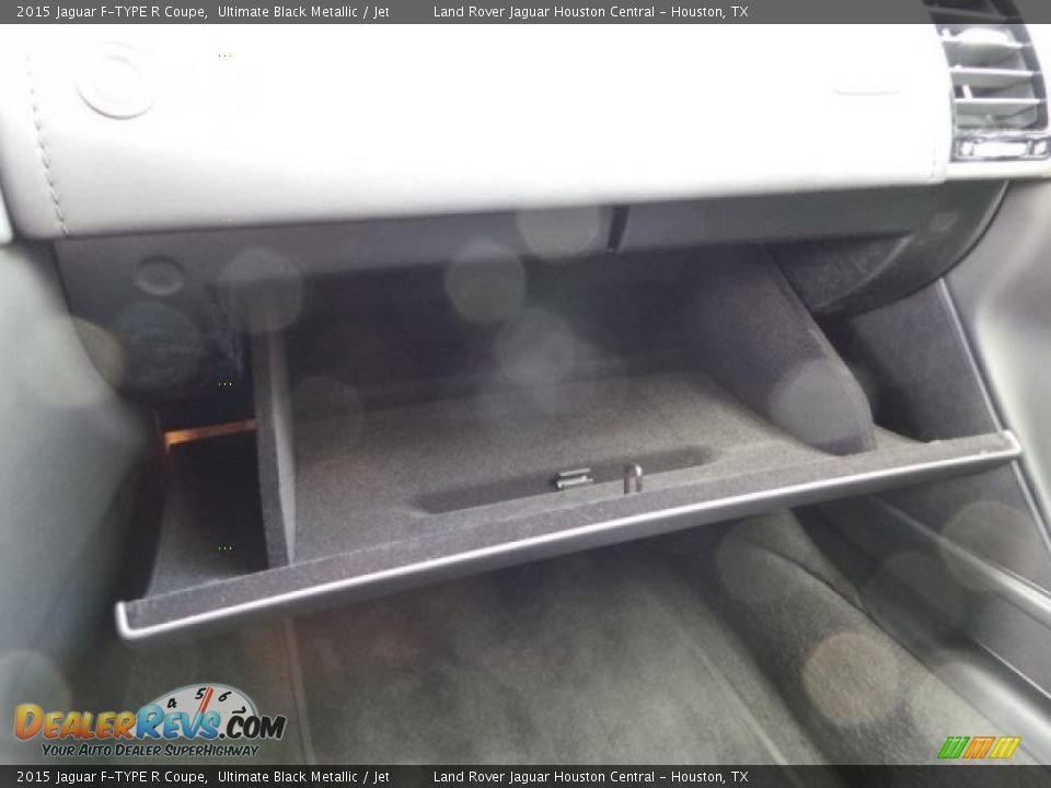 2015 Jaguar F-TYPE R Coupe Ultimate Black Metallic / Jet Photo #27