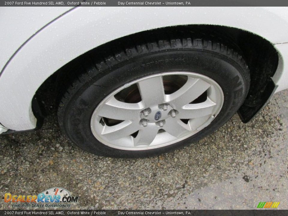 2007 Ford Five Hundred SEL AWD Oxford White / Pebble Photo #3